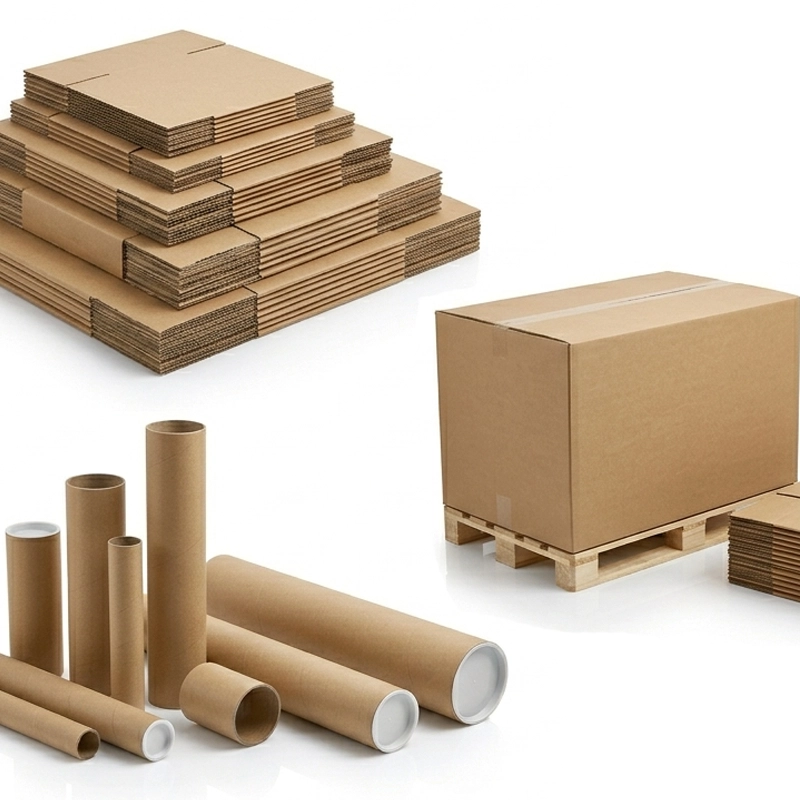 carton et tubes